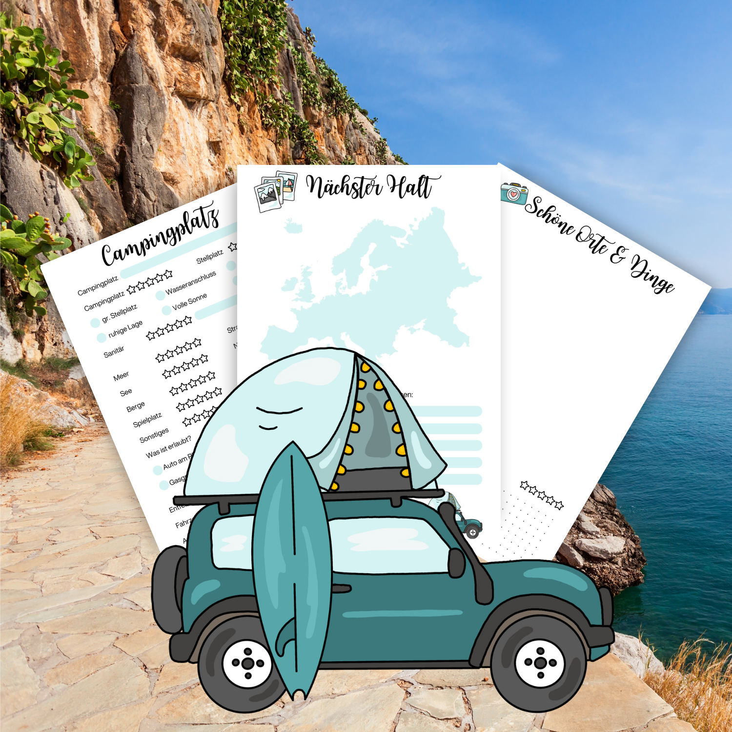 Reisetagebuch Dachzelt