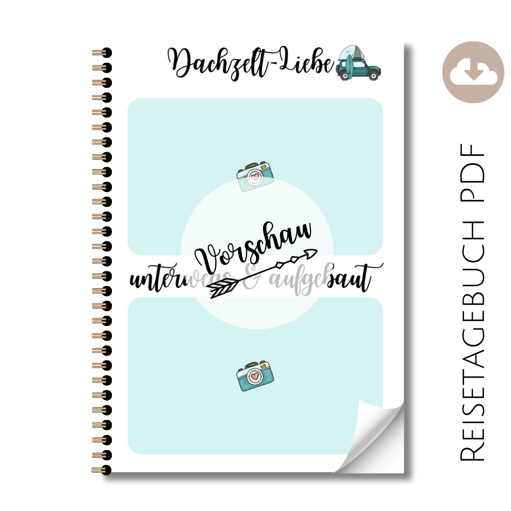 Reisetagebuch "Unsere Dachzelt"