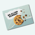 Postkarte "Du alter Scherzkeks"