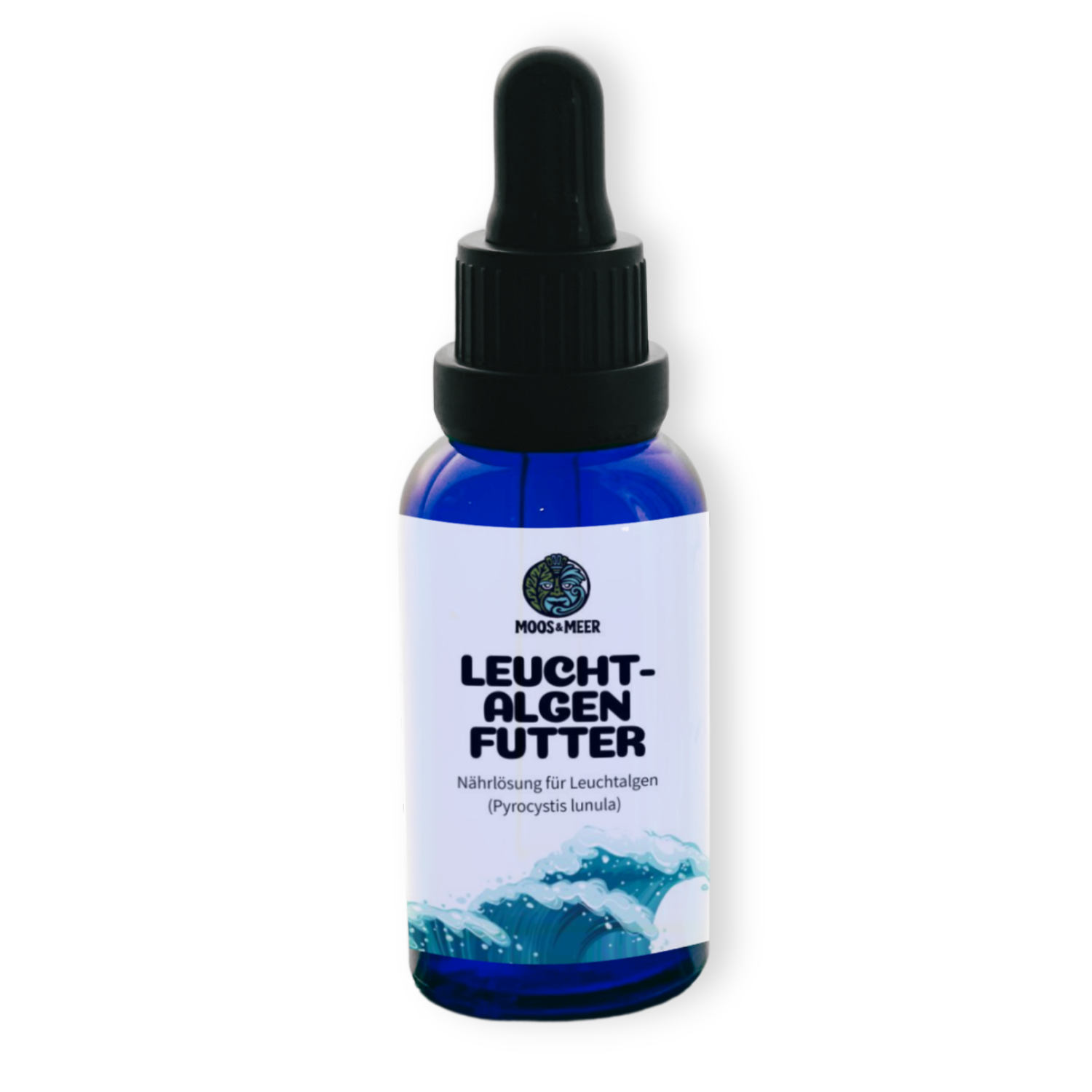 30ml Nährlösung für biolumineszente Algen in der Pipettenflasche - Futter für die Leuchtalge Pyrocystis lunula inklusive Anleitung zur Pflege und Fütterung . 