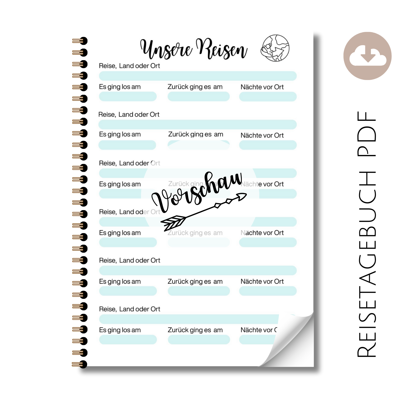 Reisetagebuch "Unsere Reisen"